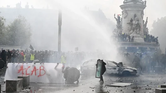 Χάος στο Παρίσι: Ακρωτηριάστηκε διαδηλωτής - Εκατοντάδες συλλήψεις ΦΩΤΟ - ΒΙΝΤΕΟ 14 Χάος στο Παρίσι: Ακρωτηριάστηκε διαδηλωτής - Εκατοντάδες συλλήψεις ΦΩΤΟ - ΒΙΝΤΕΟ