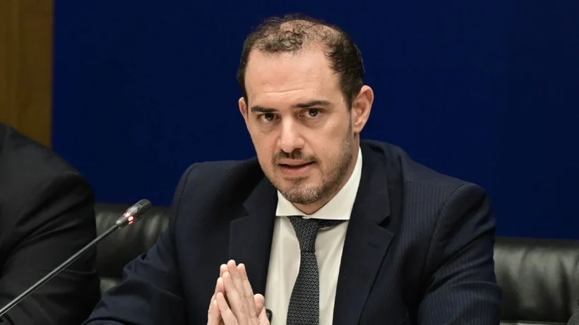 Στο Ιπποκράτειο ο αναπληρωτής υπουργός Μεταφορών Γιώργος Κώτσηρας