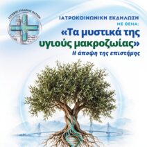 Πάτρα: Τα μυστικά της μακροζωίας - Εκδήλωση του Ιατρικού Συλλόγου 1 Πάτρα: Τα μυστικά της μακροζωίας - Εκδήλωση του Ιατρικού Συλλόγου