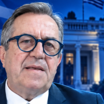 Καραμανλής, Σαμαράς και Σέρμπος σε συνέντευξη για την εξωτερική πο…
