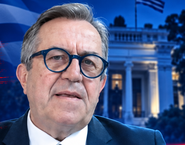 Καραμανλής, Σαμαράς και Σέρμπος σε συνέντευξη για την εξωτερική πο…