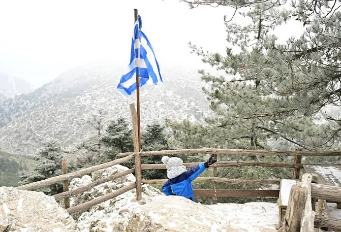 Βίντεο με χιόνια στην Ελλάδα