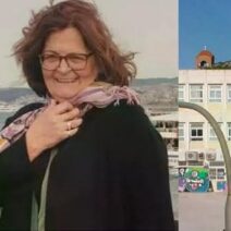 Κατεστραμμένο σχολείο στην Ηλιούπολη μετά την πτώση του κερυνού