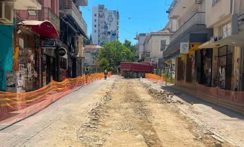 Πάτρα: Στην τελική ευθεία η ανάπλαση της Γεροκωστοπούλου με άμεση ολοκλήρωση ΦΩΤΟ