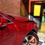 Ηγουμενίτσα: Αυτοκίνητο προσέκρουσε στην είσοδο του σταθμού επιβατών ΦΩΤΟ