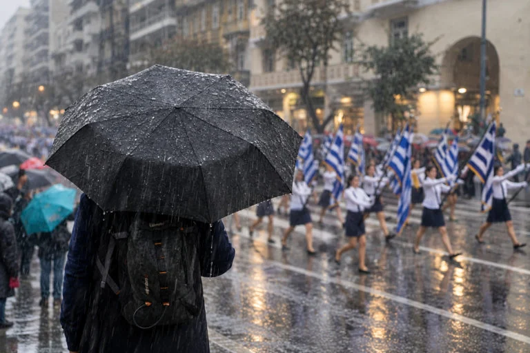 28η Οκτωβρίου: Ακυρώσεις παρελάσεων λόγω κακοκαιρίας – Όλες οι περιοχές