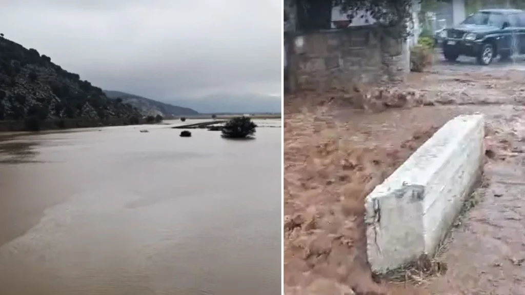 Μήνυμα του 112 σε ολόκληρη την Κρήτη για την κακοκαιρία ΒΙΝΤΕΟ