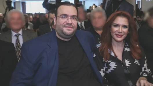 Φωτογραφία του Φίλππου Καμπούρη σε συνέντευξη για την απόφαση του …