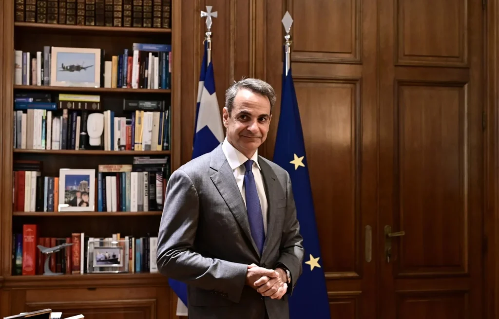 Κυριάκος Μητσοτάκης σε επίσημη εμφάνιση