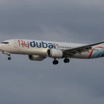 Μακέτα αεροσκάφους της Flydubai
