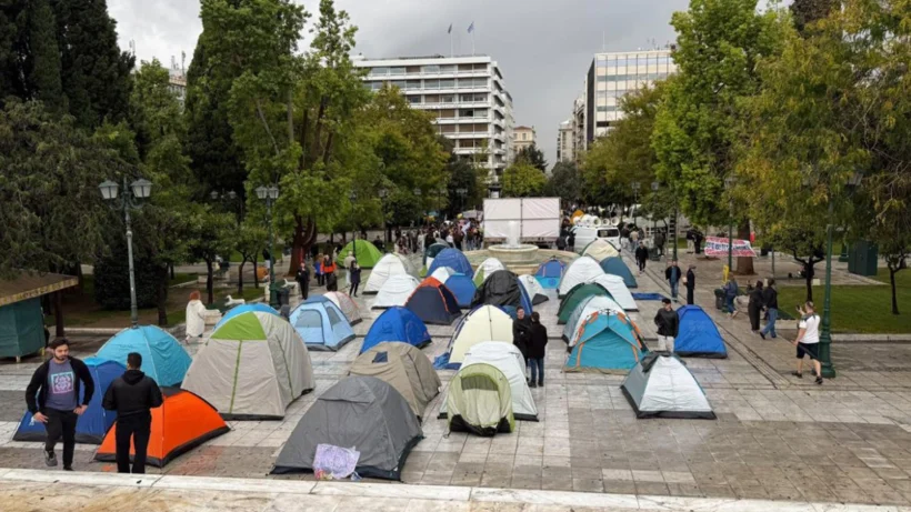 Σκηνές από φοιτητές και συγκεντρώσεις μαθητών στην Αθήνα