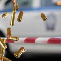 Φωτογραφία του αυτοκινήτου που κατέστρεψε ο ανήλικος βαφτιστήρι