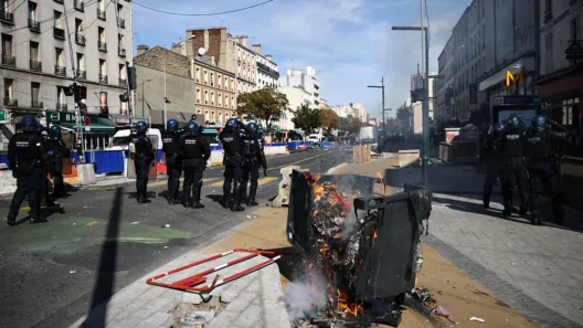 Επεισοδιακές οι διαδηλώσεις των μαθητών στη Γαλλία BINTEO