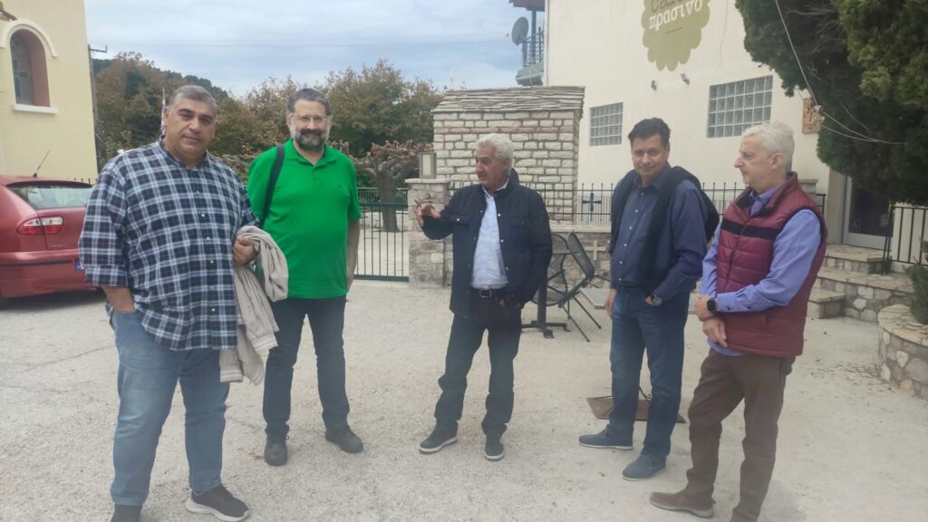 Άνω Καστρίτσι: Επίσκεψη Ψωμά για την πλημμελή ύδρευση ΦΩΤΟ