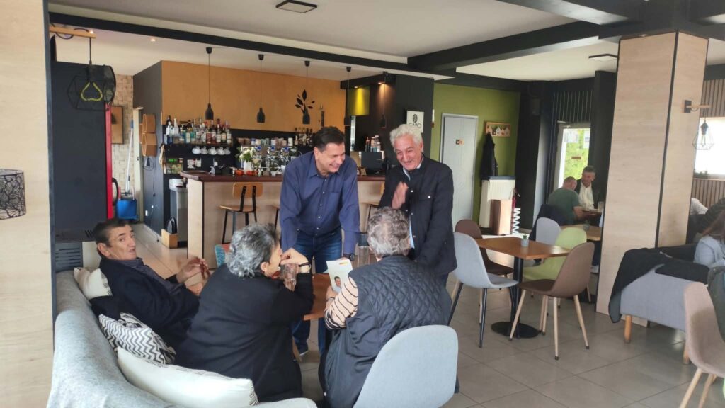 Άνω Καστρίτσι: Επίσκεψη Ψωμά για την πλημμελή ύδρευση ΦΩΤΟ