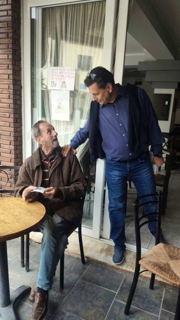 Άνω Καστρίτσι: Επίσκεψη Ψωμά για την πλημμελή ύδρευση ΦΩΤΟ