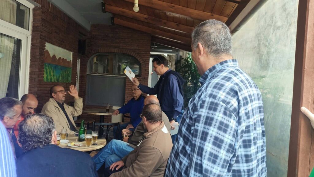 Άνω Καστρίτσι: Επίσκεψη Ψωμά για την πλημμελή ύδρευση ΦΩΤΟ