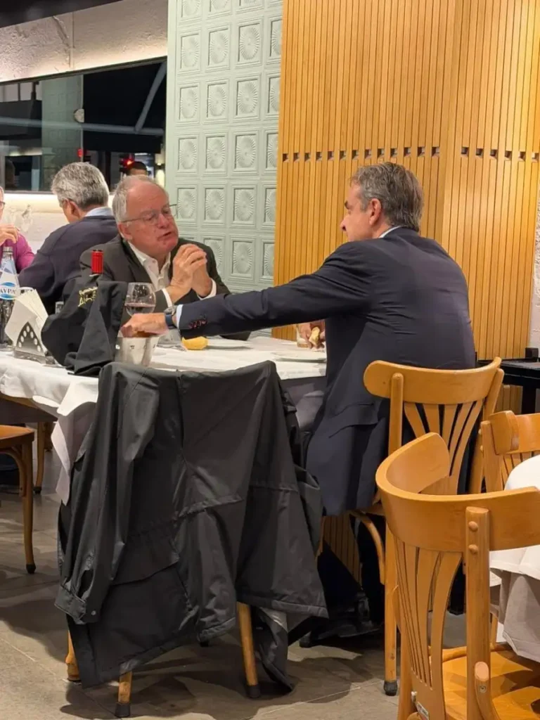 Θεσσαλονίκη: Τασούλας και Μητσοτάκης δείπνησαν σε γνωστό εστιατόριο ΦΩΤΟ