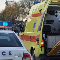 Φωτογραφία από το γραφείο της Αστυνομίας στην Πάτρα