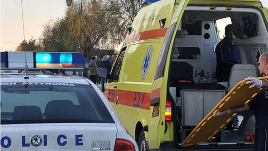 Φωτογραφία από το γραφείο της Αστυνομίας στην Πάτρα
