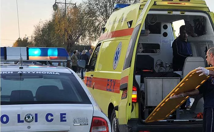Φωτογραφία από το γραφείο της Αστυνομίας στην Πάτρα