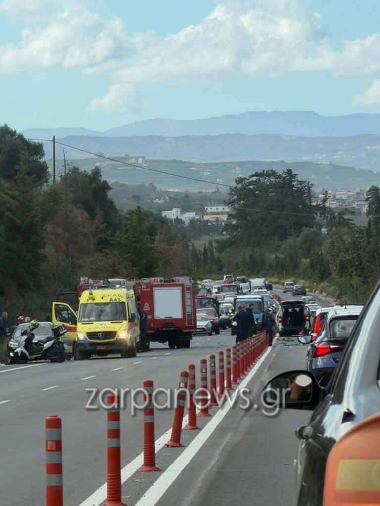 Κρήτη: Ενας νεκρός σε τροχαίο στο ΒΟΑΚ - Παιδί ανάμεσα στους τραυματίας ΦΩΤΟ
