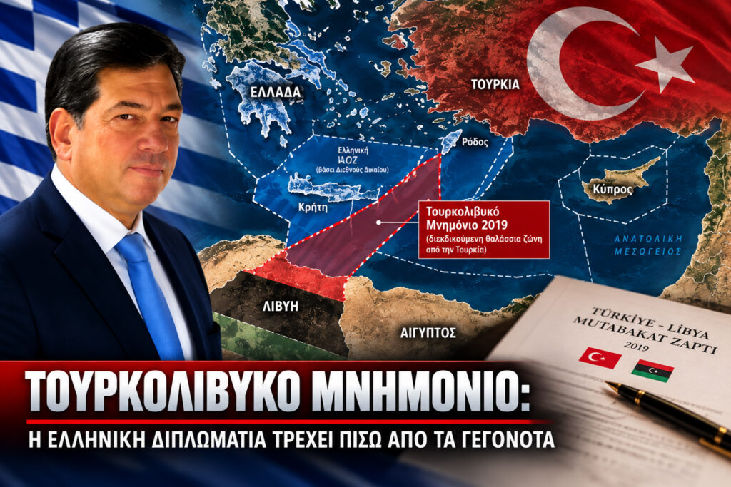 «Τουρκολιβυκό Μνημόνιο: Η ελληνική διπλωματία τρέχει πίσω από τα γεγονότα»