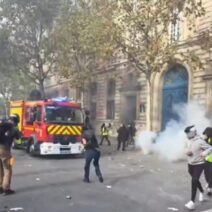 Βρυξέλλες: Βίαιες συγκρούσεις σε φοιτητικές διαδηλώσεις ΒΙΝΤΕΟ