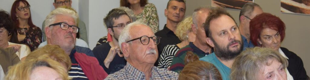 Η Κοινο_Τοπία φιλοξένησε τη διάλεξη του Θεόδωρου Γιαννόπουλου ΦΩΤΟ