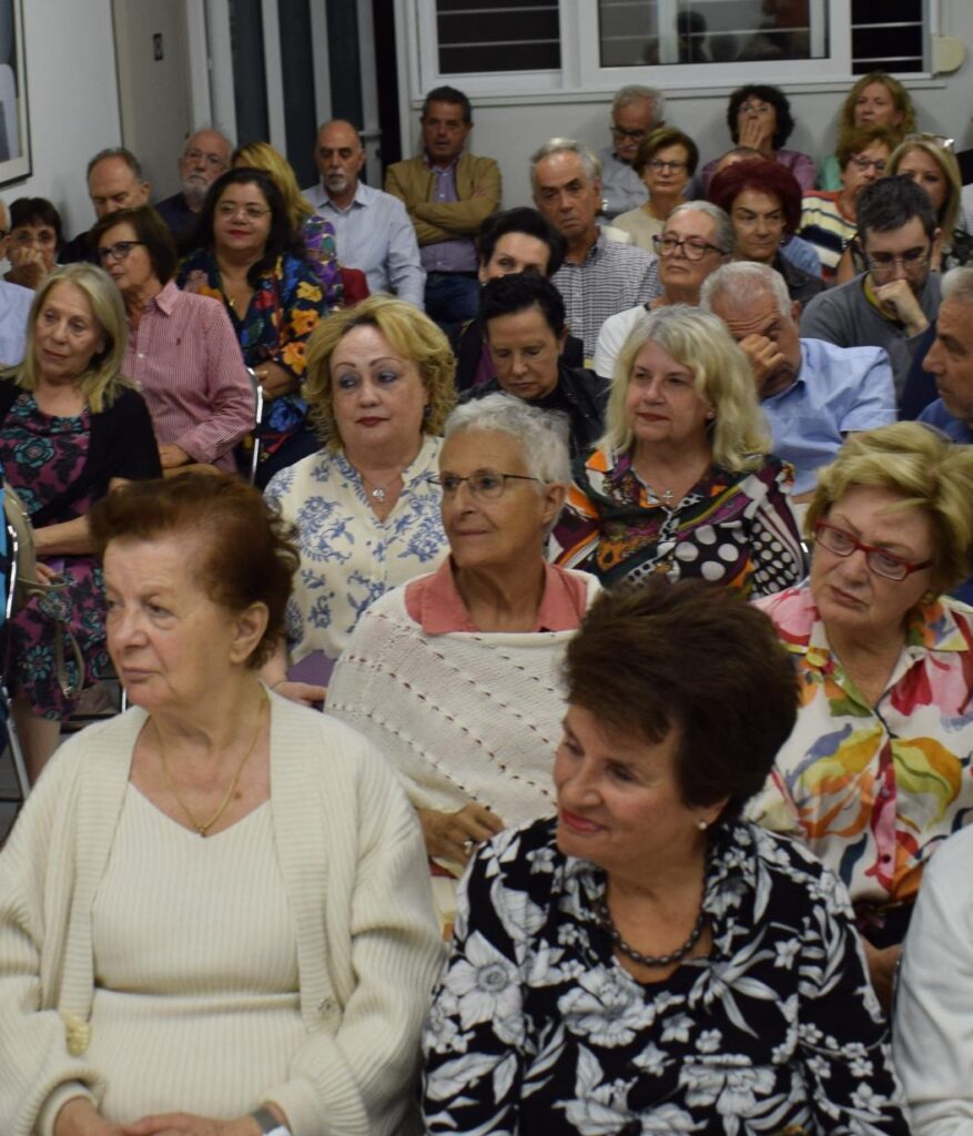 Η διάλεξη της Γιώτας Καΐκα-Μαντανίκα «Η δολοφονία του Διονύσιου Φραγκόπουλου και οι αναρχικοί της Πάτρας» ΦΩΤΟ