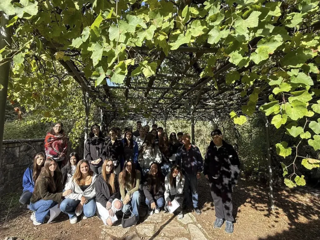 Εκπαιδευτική δράση στο Κλήμα του Παυσανία στο Παγκράτι Καλαβρύτων ΦΩΤΟ