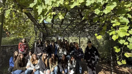 Εκπαιδευτική δράση στο Κλήμα του Παυσανία στο Παγκράτι Καλαβρύτων ΦΩΤΟ