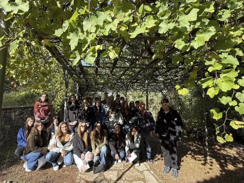 Εκπαιδευτική δράση στο Κλήμα του Παυσανία στο Παγκράτι Καλαβρύτων ΦΩΤΟ