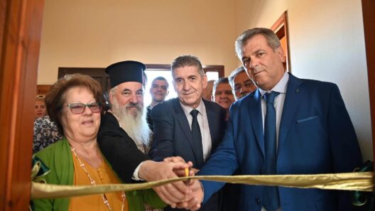 Η Λακκόπετρα τίμησε τον Άγιο Δημήτριο και εγκαινίασε τη νέα της βιβλιοθήκη ΦΩΤΟ