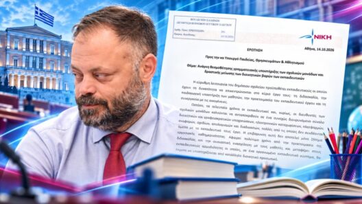 «Η κυβέρνηση πνίγει τα σχολεία στη γραφειοκρατία και μετατρέπει τους εκπαιδευτικούς σε γραμματείς»