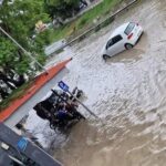 Αγυιά: Έντονα πλημμυρικά φαινόμενα και πάλι με τις βροχοπτώσεις ΦΩΤΟ
